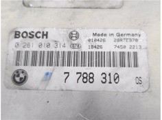 Recambio de centralita para bmw serie 5 berlina (e39) 2.5 525d referencia OEM IAM 7788310 0281010314 