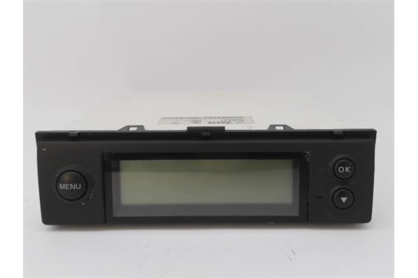 Recambio de display para nissan micra (k12e) 1.2 16v referencia OEM IAM 24856AX607 24856AX609 