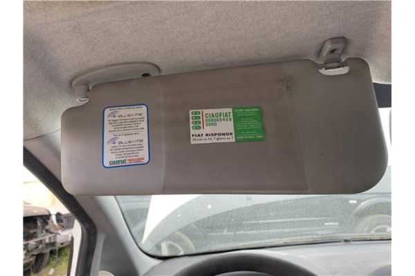 Recambio de parasol izquierdo para fiat punto / grande punto (199) 1.4 referencia OEM IAM 735506957  