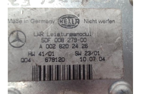 Recambio de centralita xenon para mercedes-benz clase e (bm 211) berlina referencia OEM IAM 5DF00827900 A0028202426 