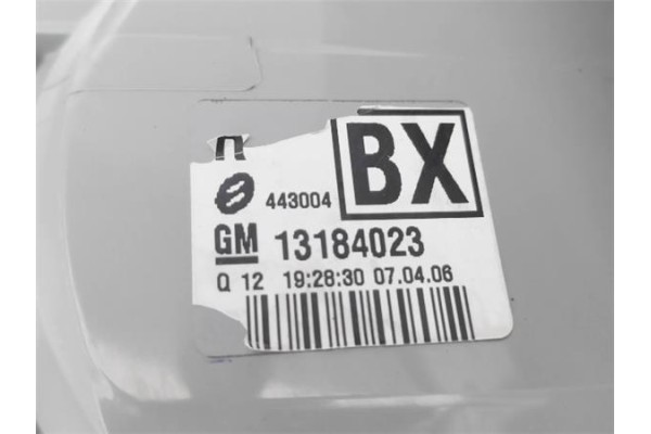Recambio de piloto trasero derecho para opel vectra c caravan 1.9 comfort referencia OEM IAM 93192384  