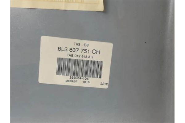 Recambio de elevalunas electrico delantero izquierdo para seat ibiza (6l1) referencia OEM IAM 6L3837751  