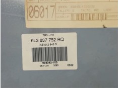Recambio de elevalunas electrico delantero derecho para seat ibiza (6l1) referencia OEM IAM 6L3837752  
