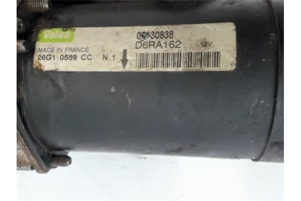 Recambio de motor arranque para opel astra g coupe 1.8 16v referencia OEM IAM D6RA162 09130838 