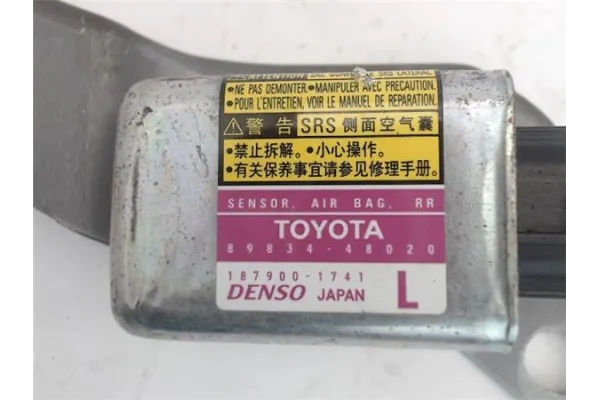 Recambio de sensor airbag lateral delantero izquierdo para lexus rx (mcu_) 400h fwd referencia OEM IAM 8983448020  