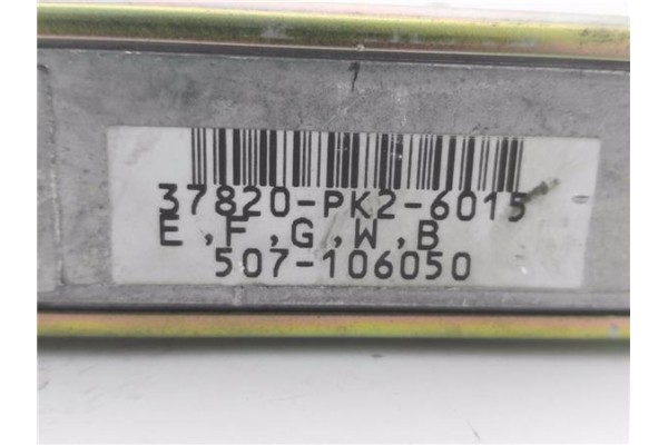 Recambio de centralita para honda prelude (ba4) 2.0 ex (ba4) referencia OEM IAM 37820PK26015 507106050 