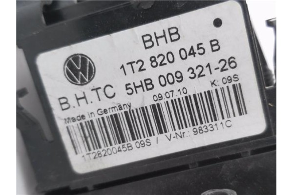 Recambio de mandos calefaccion / a.a. para seat leon (1p1) 1.9 sport referencia OEM IAM 1T2820045B 5HB00932126 