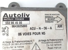 Recambio de centralita airbag para peugeot 306 3/5 pt. / 4 pt. (s2) referencia OEM IAM 9643825880 550864500 