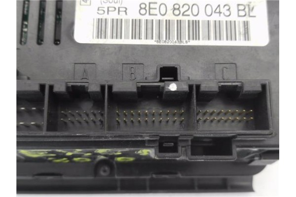 Recambio de mandos climatizador para seat exeo berlina (3r2) 1.6 reference referencia OEM IAM 8E0820043BL  