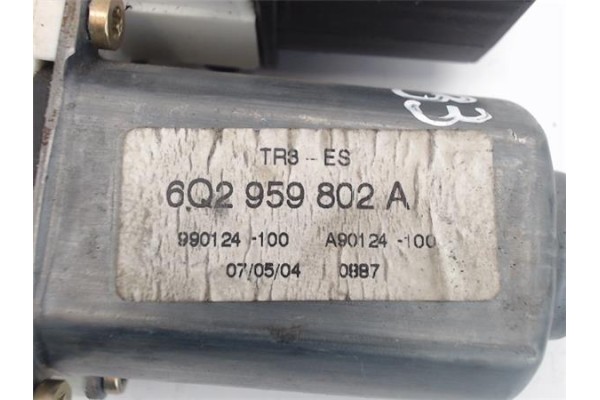 Recambio de motor elevalunas delantero izquierdo para seat ibiza (6l1) referencia OEM IAM (6Q2959802A)  