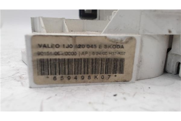 Recambio de mandos calefaccion / a.a. para skoda octavia berlina (1u2) 1.9 tdi glx referencia OEM IAM 1J0820045E 1J0620045E 