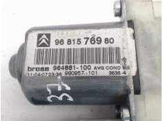 Recambio de motor elevalunas delantero izquierdo para citroen c4 berlina referencia OEM IAM (9681576980) (965493-100) 