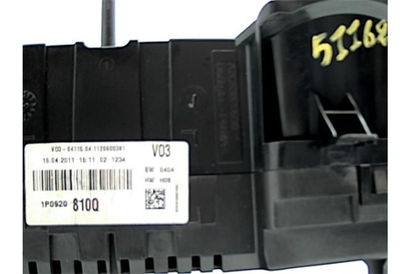 Recambio de cuadro completo para seat altea xl (5p5) 1.6 tdi referencia OEM IAM 1P0920810Q A2C53279951 