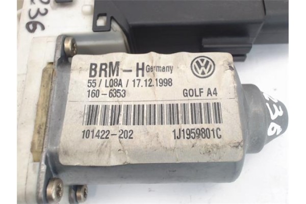 Recambio de motor elevalunas delantero izquierdo para volkswagen golf iv berlina (1j1) referencia OEM IAM (1J1959801C) (97761014
