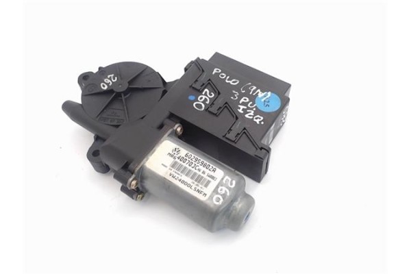 Recambio de motor elevalunas delantero izquierdo para volkswagen polo iv (9n1) referencia OEM IAM (6Q2959802A) (TEMIC 8103) (400