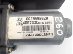 Recambio de motor elevalunas delantero izquierdo para volkswagen polo iv (9n1) referencia OEM IAM (6Q2959802A) (TEMIC 8103) (400