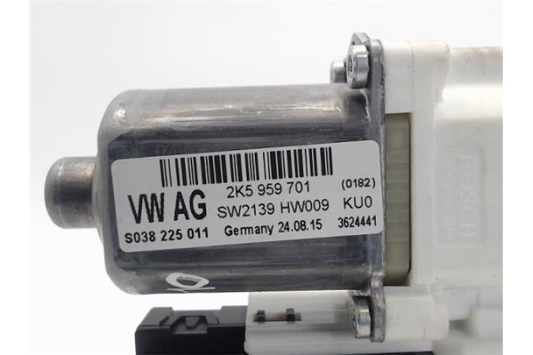 Recambio de motor elevalunas delantero izquierdo para volkswagen caddy profesional (sa) referencia OEM IAM 5K0959793/HW009 2K595