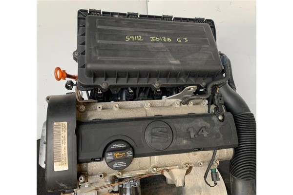Recambio de motor completo para seat ibiza berlina (6j5) 1.4 referencia OEM IAM BXW  