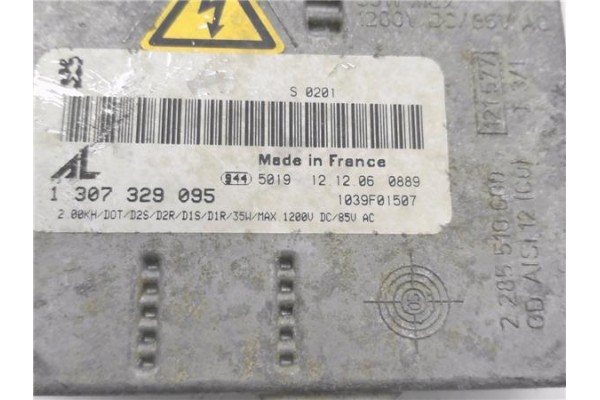 Recambio de centralita xenon para peugeot 407 sw 2.0 hdi 135 referencia OEM IAM 1307329095 2285510600 