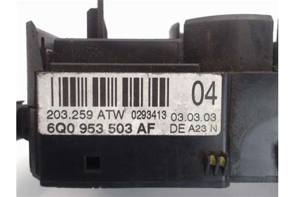 Recambio de mando intermitencia para seat ibiza (6l1) referencia OEM IAM 6Q0953503AF 0293413 