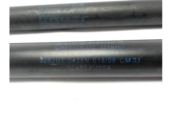 Recambio de amortiguador porton para nissan note (e11e) referencia OEM IAM 904509U00A  904509U00C , NISSAN | 13258179 , OPEL | 1