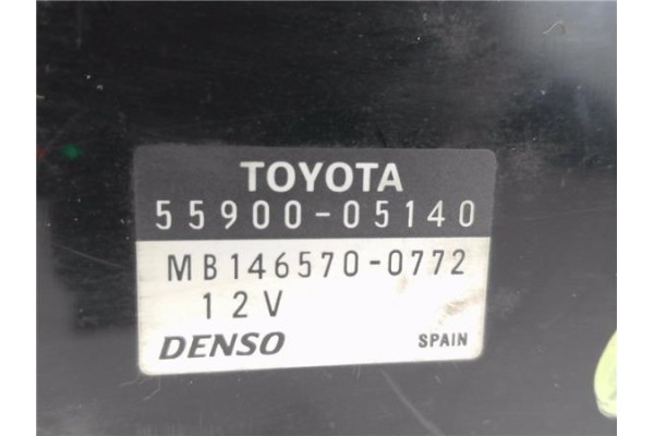Recambio de mandos climatizador para toyota avensis berlina (t25) 1.8 sol berlina (5-ptas) referencia OEM IAM 5590205050F 559000
