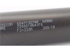 Recambio de amortiguador capo para dacia sandero stepway 2017-2020 1.0 sce stepway 75 (b8jc, b8jd) referencia OEM IAM 654713274R