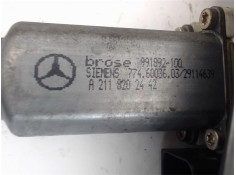 Recambio de mecanismo elevalunas trasero derecho para mercedes-benz clase e (bm 211) berlina referencia OEM IAM   