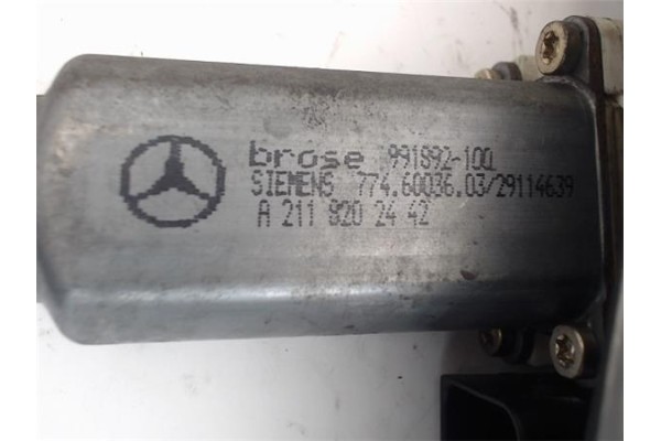 Recambio de mecanismo elevalunas trasero derecho para mercedes-benz clase e (bm 211) berlina referencia OEM IAM   
