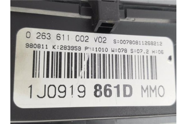Recambio de cuadro completo para volkswagen golf iv berlina (1j1) 1.6 referencia OEM IAM 1J0919861D 0263611002 