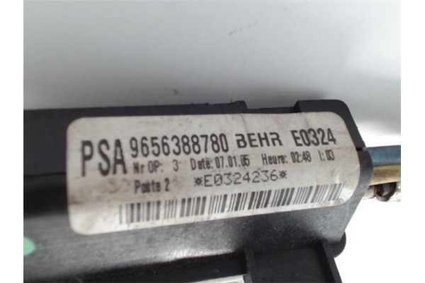 Recambio de regulador ventilador climatizacion para peugeot 307 break / sw (s1) 2.0 break xt referencia OEM IAM 9656388780  