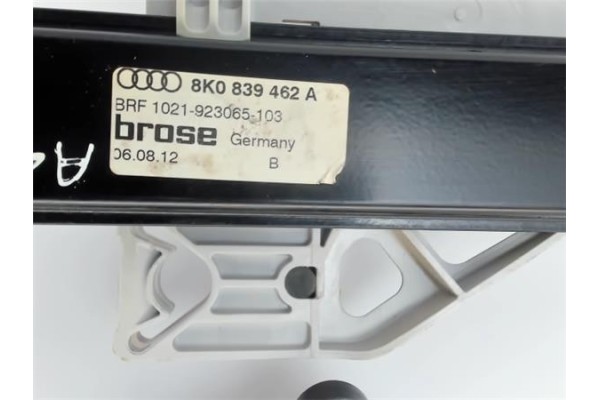 Recambio de mecanismo elevalunas trasero derecho para audi a4 berlina (8k2) 2.0 s line referencia OEM IAM   