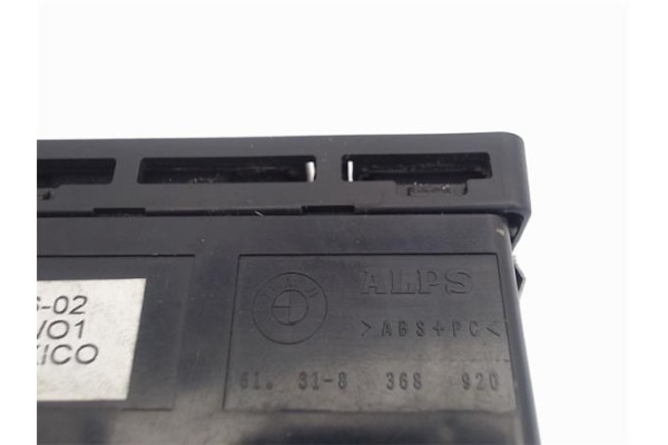 Recambio de interruptor luces emergencia para bmw serie x5 (e53) referencia OEM IAM 61318368920  8368920 , BMW