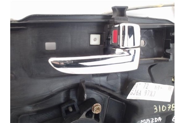 Recambio de elevalunas electrico trasero derecho para mazda 6 berlina (gg) referencia OEM IAM GJ6A97XJ  