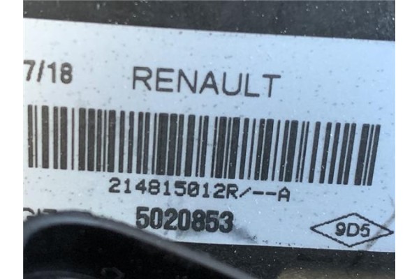 Recambio de electroventilador para dacia sandero stepway 2017-2020 1.0 sce stepway 75 (b8jc, b8jd) referencia OEM IAM 214753416R