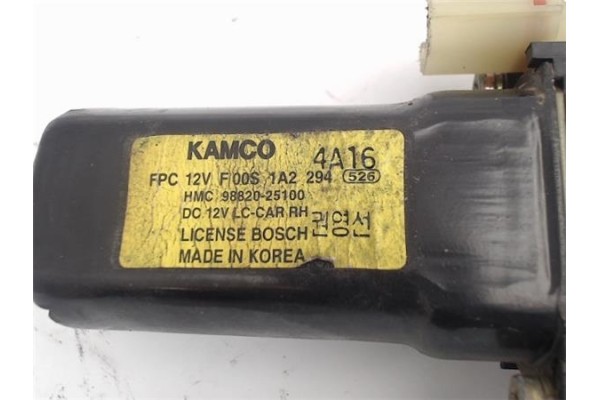 Recambio de mecanismo elevalunas trasero derecho para hyundai accent (lc) referencia OEM IAM   