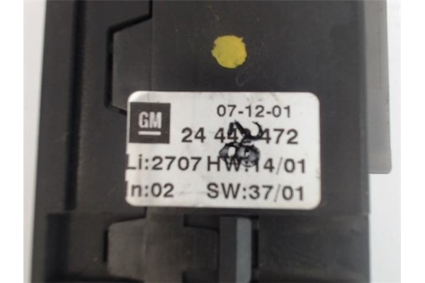 Recambio de mandos climatizador para opel astra g berlina referencia OEM IAM 24442472  