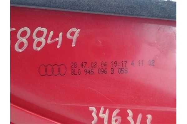 Recambio de piloto trasero derecho para audi a3 (8l) 1.6 ambiente referencia OEM IAM 28470204 8L0945096B05S 