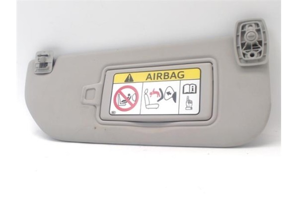 Recambio de parasol derecho para citroen c1 1.2 feel referencia OEM IAM 16117727BJ  