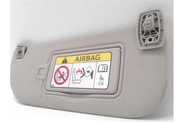 Recambio de parasol derecho para citroen c1 1.2 feel referencia OEM IAM 16117727BJ  