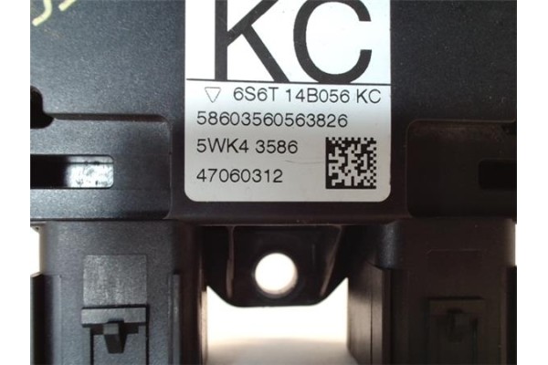 Recambio de centralita airbag para ford fiesta v (jh_, jd_) 1.4 tdci referencia OEM IAM 6S6T14B056KC 5WK43586 