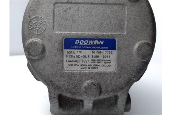 Recambio de compresor aire acond. para kia sorento (bl) 2.5 crdi referencia OEM IAM 1615017700 3J0910056 977013E000 , KIA | 9770