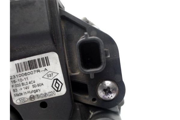Recambio de alternador para renault clio iv 0.9 limited referencia OEM IAM 231006007RA  