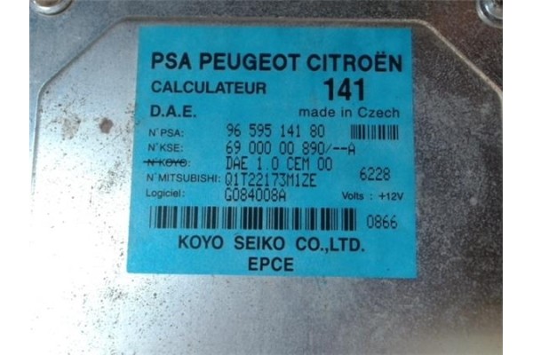 Recambio de centralita direccion asistida para citroen c3 1.4 hdi referencia OEM IAM 9659514180  