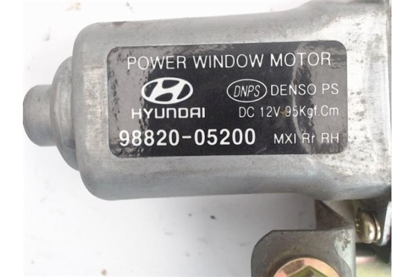 Recambio de mecanismo elevalunas trasero derecho para hyundai atos (mx) referencia OEM IAM   