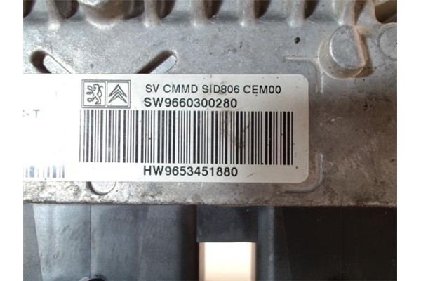 Recambio de centralita para citroen c3 1.4 hdi referencia OEM IAM 9660300280 5WS40285CT 
