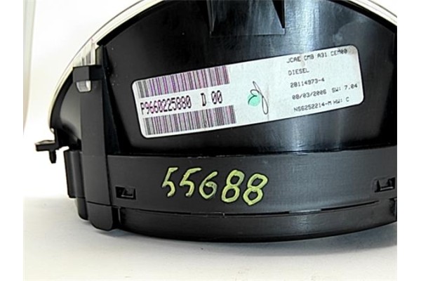 Recambio de cuadro completo para citroen c3 1.4 hdi referencia OEM IAM P9660225880  