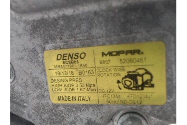 Recambio de compresor aire acond. para fiat iii panda (319) 1.2 lpg (312pxa1a) referencia OEM IAM   