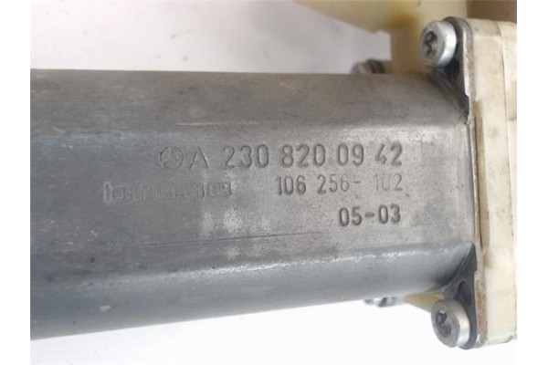 Recambio de mecanismo elevalunas delantero izquierdo para mercedes-benz clk (bm 209) coupe 2.7 270 cdi (209.316) referencia OEM 