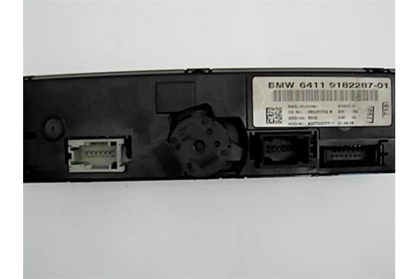 Recambio de mandos climatizador para bmw serie 1 berlina (e81/e87) 2.0 118d referencia OEM IAM 64119182287 A2C53307711 